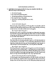 Bài tập lượng cầu tài sản Lý thuyết tài chính tiền tệ | Trường Đại học Kinh Tế - Luật
