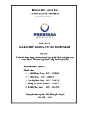 Phân tích thực trạng văn hóa doanh nghiệp, từ đó đề xuất giải pháp hoàn thiện VHDN của Tập đoàn Vàng Bạc Đá Quý Doji | Bài tiểu luận học phần môn Đạo đức trong kinh doanh và văn hóa doanh nghiệp