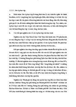 Khái niện Áp lực học tập | Đại học Sư Phạm Hà Nội