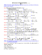 Đề thi học kỳ 1 môn Toán lớp 10 năm học 2024 - 2025 | Bộ sách Kết nối tri thức