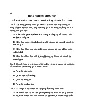 Trắc nghiệm Chủ nghĩa xã hội chương 7- vấn đề gia đình trong thời kỳ quá độ lên  Chủ nghĩa xã hội