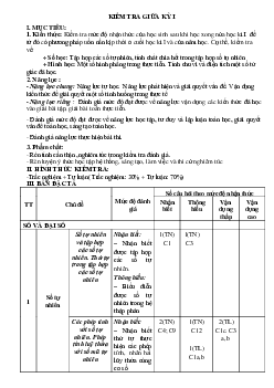 Đề thi giữa kì 1 Toán 6 kết nối tri thức năm 2023 - 2024 Đề 1