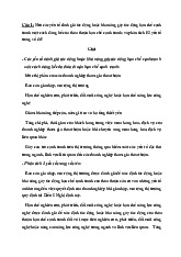 Bài tập 1 môn Luật kinh tế 3 | Trường Đại học Kinh Doanh và Công Nghệ Hà Nội