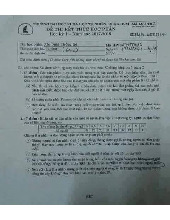 Đề thi cuối HKI học phần Xác suất thống kê năm 2024 - 2025 | Trường Đại học Khoa học tự nhiên, Đại học Quốc gia Thành phố Hồ Chí Minh