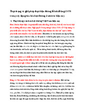 Đề cương môn đường lối đảng cộng sản việt nam- Trường Đại học bách khoa - Đại học đà nẵng