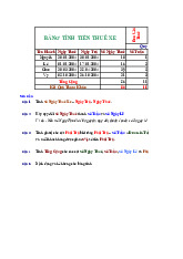 Tổng hợp 26 Bài tập Excel | Trường Cao đẳng Công nghiệp quốc phòng