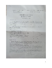 Đề thi Điện Quang đề số 1 kì 1 năm học 2020-2021 | Trường Đại học Công nghệ, Đại học Quốc gia Hà Nội