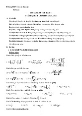 Đề cương Toán 11 học kì 2 năm 2023 – 2024 trường THPT chuyên Bảo Lộc – Lâm Đồng