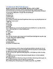 Đề thi giữa kì 1 Tin học 12 Chân trời sáng tạo