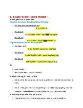 tìm hiểu cơ bản về thì hiện tại đơn môn Tiếng Anh  | Học viện Nông nghiệp Việt Nam