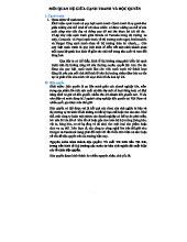 Khái niệm Cạnh Tranh và Độc Quyền trong Kinh Tế (KT101)