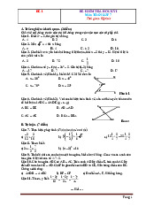 30 Đề Thi Học Kỳ 1 Toán 7 Có Đáp Án