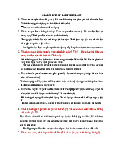 Oral mid term revision Môn Tiếng anh cơ bản 1 | Đại học Tài chính - Ngân hàng Hà Nội