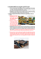 Các loại hình kiến trúc trong khu phố cổ hà nội -  Môn cơ sở văn hóa Việt Nam | Đại học Sư Phạm Hà Nội