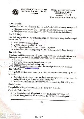 Đề thi cuối kỳ học phần Kinh tế vĩ mô năm 2024 - 2025 | Đại học Luật Thành phố Hồ Chí Minh