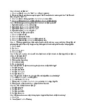 Đề cương môn Tổng quan du lịch - Trường Đại học lao động -  xã hội.