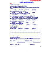 8 ĐỀ ÔN THI MÔN TOÁN LỚP 3 - KỲ 2: Trắc Nghiệm & Tự Luận