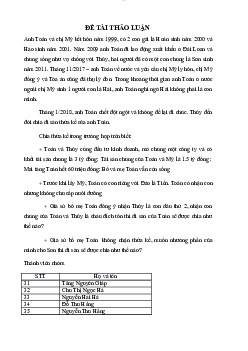 Thảo luận môn pháp luật đại cương về đề tài chia thừa kế khi có người chết | Đại học Thương mại