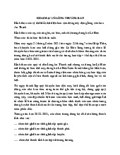 BÀI PHÁT BIỂU 1 - Khai Mạc Lễ Khuyến Học Họ Lê Đức 2023-2024