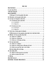 Tiểu luận về Văn bản Quản lý Nhà nước