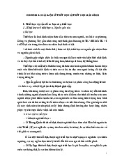 Chương 1: khái luận về triết học và triết học mác - Lênin môn Triết học Mác - Lênin | Trường đại học Mở Hà Nội
