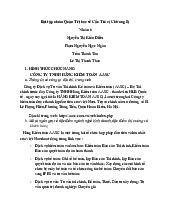 Bài tập nhóm về Cấu Trúc chương 8 3 -  Môn quản trị học - Đại Học Kinh Tế - Đại học Đà Nẵng