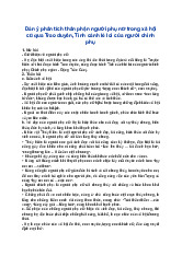 So sánh hai đoạn trích Tình cảnh lẻ loi của người chinh phụ và Trao duyên | Văn mẫu lớp 10