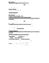 ÔN TẬP VIẾT PHƯƠNG TRÌNH TIẾP TUYẾN LỚP 11 - 2024