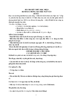 Đánh giá trong dạy học Ngữ văn | Tài liệu môn Xã hội học  | Trường Cao đẳng Lương thực - Thực phẩm