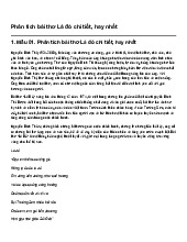 Phân tích bài thơ Lá đỏ chi tiết, hay nhất | Ngữ văn 10