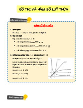 Tổng hợp lý thuyết và đề tự luyện Hàm số mũ - Lũy thừa – Logarit môn Toán 11