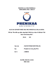 Tìm hiểu quy định pháp luật về điều tra cơ bản về đất đai ở Việt Nam. Liên hệ thực tiễn | Bài tập lớn kết thúc học phần Pháp luật đại cương