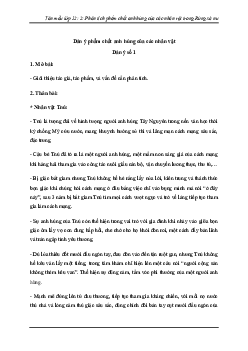 Phân tích phẩm chất anh hùng của các nhân vật trong Rừng xà nu | Văn mẫu lớp 12