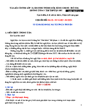 So Sánh, Đánh Giá Hai Tác Phẩm Truyện - Tài liệu ôn thi lớp 12 (chương trình mới) dùng chung 3 bộ sgk Hướng tới kỳ thi THPTQG 2025 Môn: ngữ văn