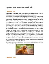 Top 50 bài văn tả con chó - Tiếng việt 4