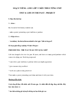 Luyện nghe Tiếng Anh 9 Unit 4: Life in the past