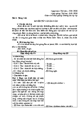 Bài giảng Tiếng Việt lớp 4 Luyện từ và câu