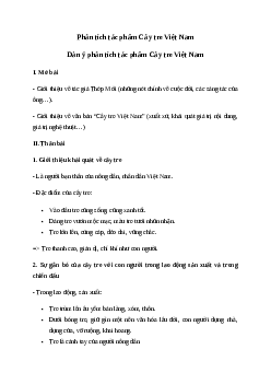 Văn mẫu lớp 6: Phân tích tác phẩm Cây tre Việt Nam | Kết nối tri thức