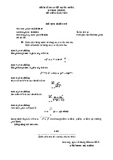 Đề cương môn giải tích 2- Trường Đại học bách khoa - Đại học đà nẵng.