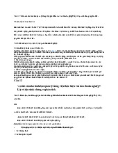 Vai trò của nhà lãnh đạo/quản lý trong việc phát triển văn hóa doanh nghiệp? Lấy ví dụ minh chứng và phân tích môn Chuyên ngành Marketing | Học viện Nông nghiệp Việt Nam