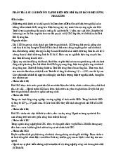 Phần trả lời câu hỏi ôn tập môn Biến đổi khí hậu | Trường Đại học Khánh Hoà