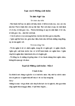 Soạn bài Những cánh buồm - Chân trời sáng tạo 6