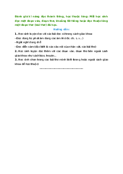 Giải SGK môn Tiếng việt 2 - Bài Ôn tập cuối năm (4) | Cánh diều