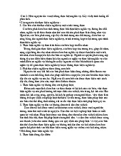 Nêu nguyên tắc và nội dung thực hiện nghĩa vụ. Lấy ví dụ tình huống để phân tích.