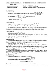 Đề Tuyển Sinh 10 Toán Chung Sở GD Quảng Nam 2025-2026 Có Đáp Án
