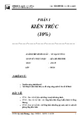 Thuyết minh đồ án tốt nghiệp khoa xây dựng dân dụng