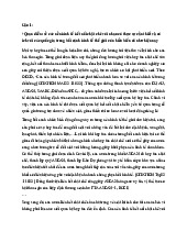 Tiểu luận môn Kinh doanh quốc tế hiện đại | Đại học Kinh tế Thành phố Hồ Chí Minh