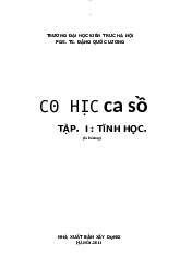 Giáo trình Cơ học cơ sở 1 - Đường lối cách mạng của đảng cộng sản Việt Nam | Trường Đại học Kiến trúc Hà Nội