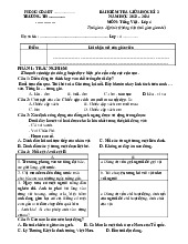 Đề thi giữa học kỳ 2 môn Tiếng Việt lớp 4 năm học 2024-2025 cho cả 3 bộ sách Kết nối tri thức, Cánh diều, Chân trời sáng tạo