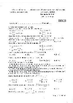 Đề thi giữa học kì 2 Toán 10 năm 2021 – 2022 trường THPT Đoàn Kết – Đồng Nai
